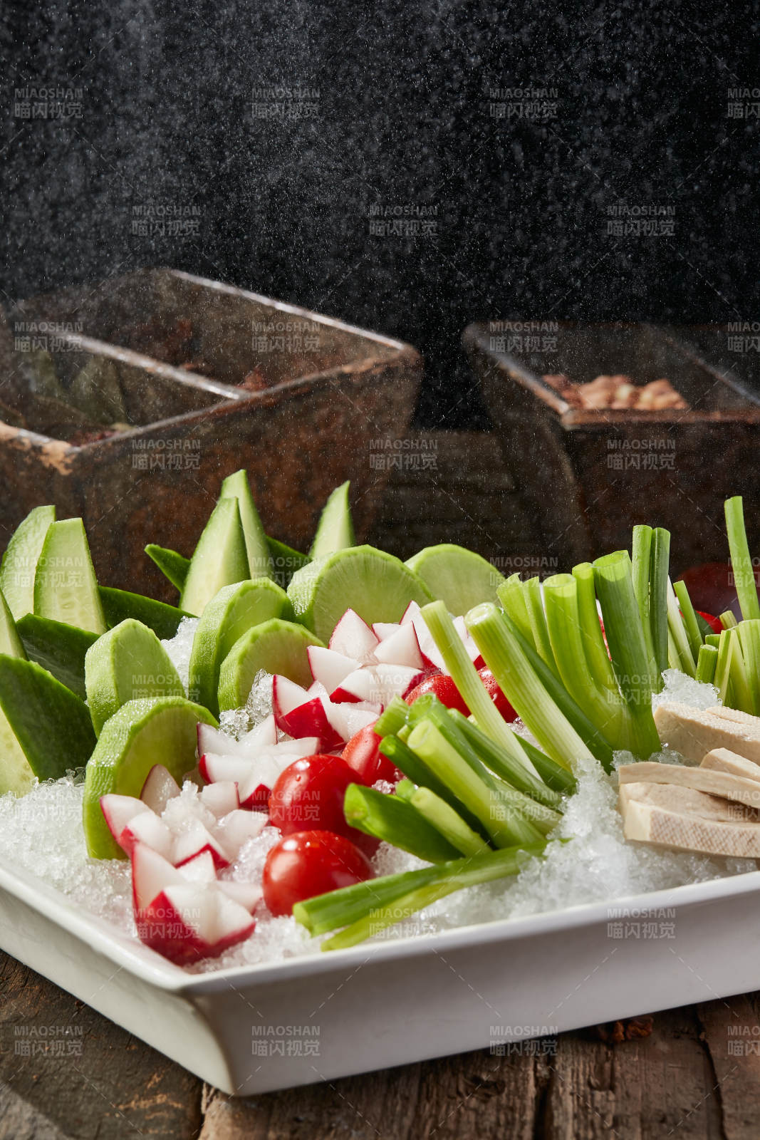 农家蘸酱菜图片