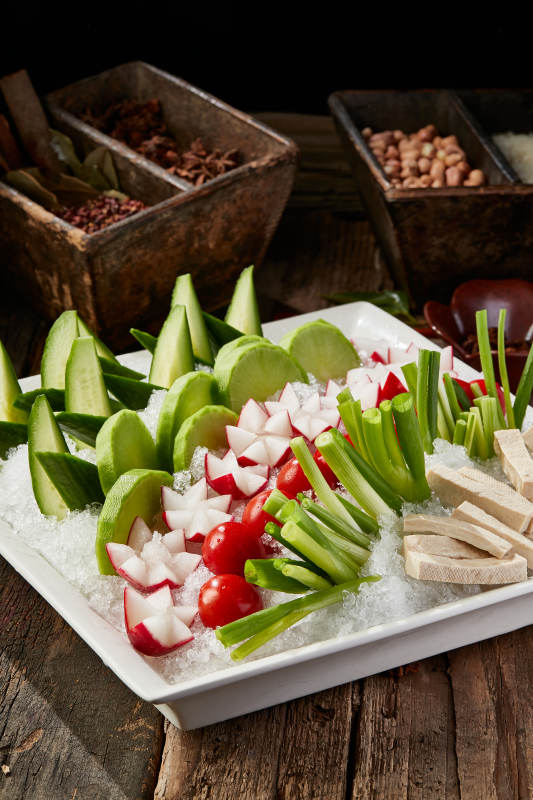 农家蘸酱菜图片