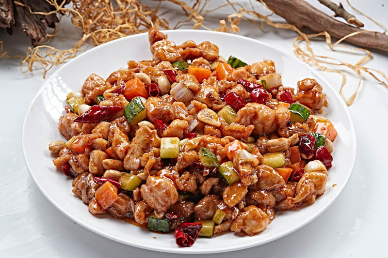 川香宫保鸡丁图片