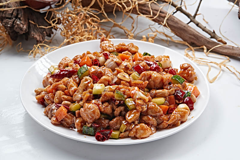 川香宫保鸡丁图片