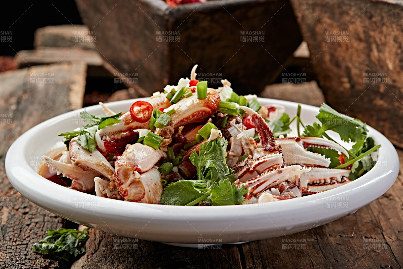 生淹小海鲜生淹蟹钳图片