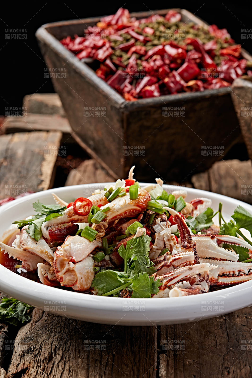 生淹小海鲜生淹蟹钳图片