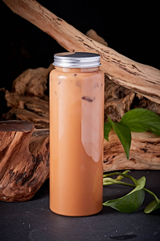 杯装泰式冰奶茶图片