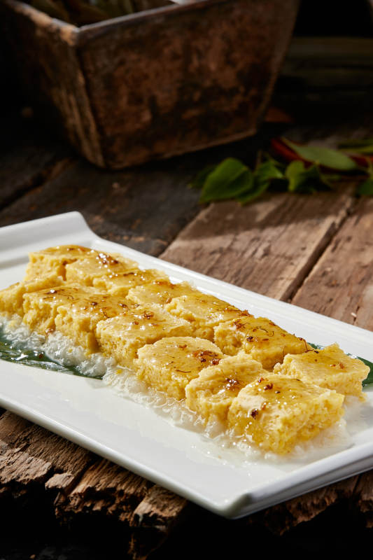 桂花蜂蜜醸小米糯米凉糕图片