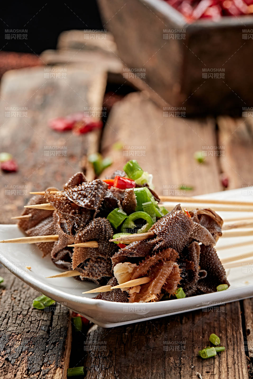 成都串串毛肚串图片