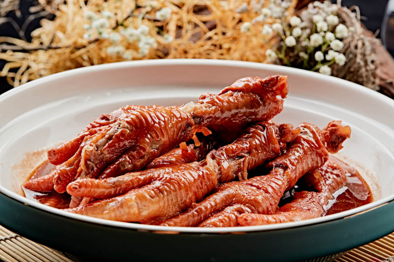 酱焖脱骨凤爪图片