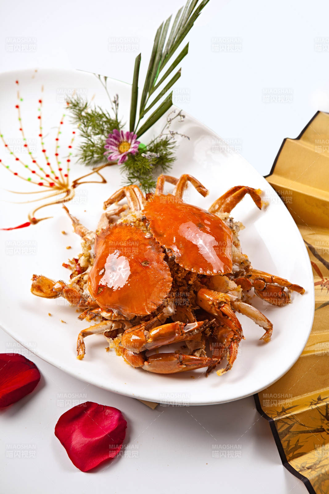 避风塘炒青蟹图片