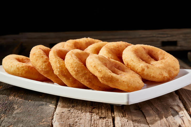 家常小油饼图片