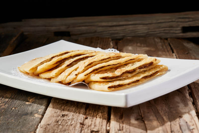 家常牛肉烙饼图片