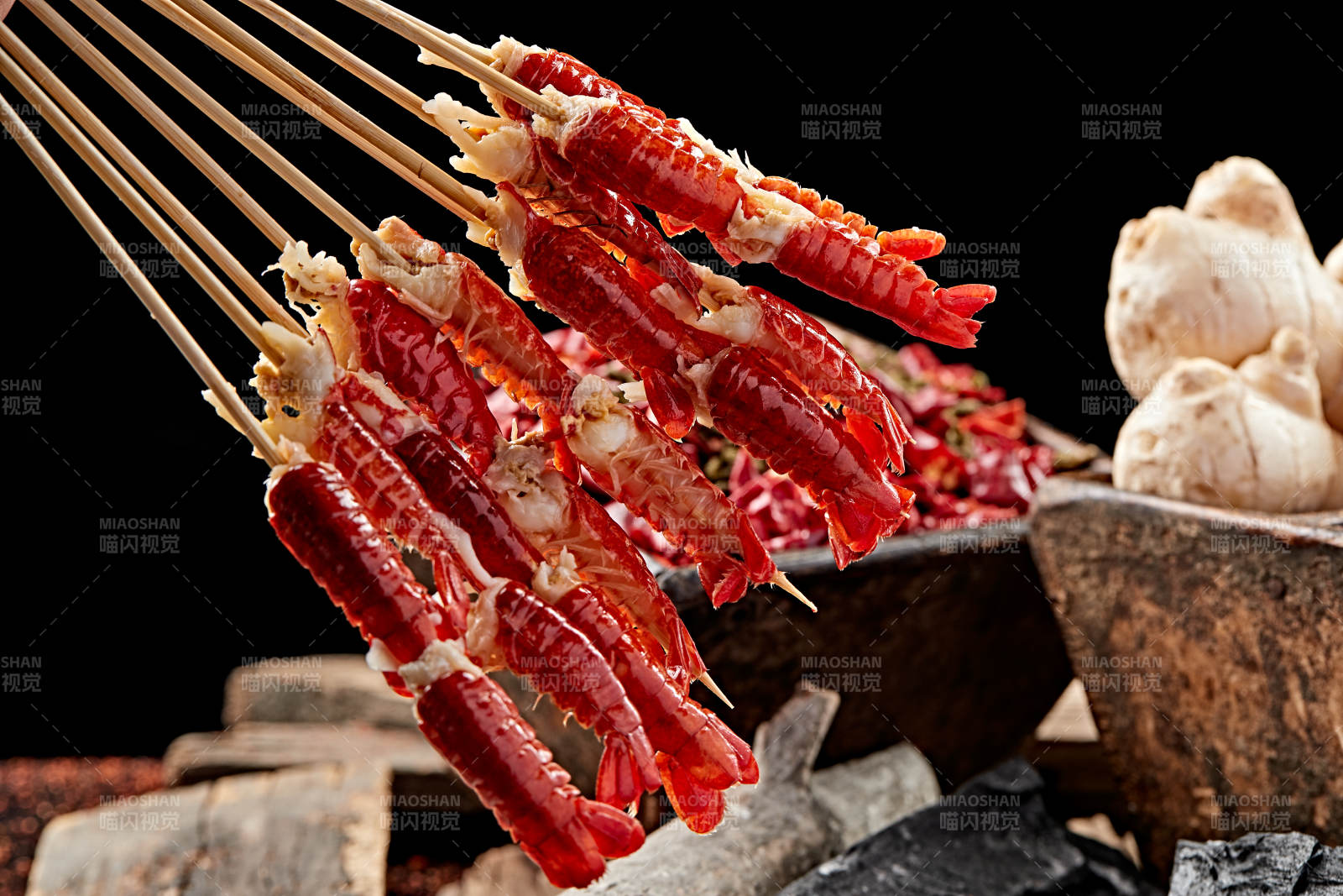 炭烤小龙虾尾图片