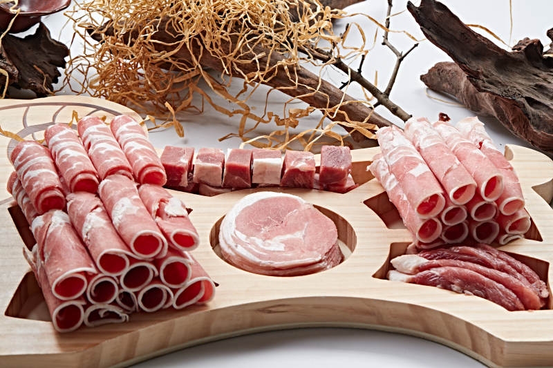 火锅食材科尔沁冰煮羊肉图片