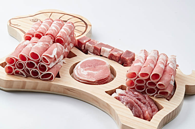 火锅食材科尔沁冰煮羊肉图片