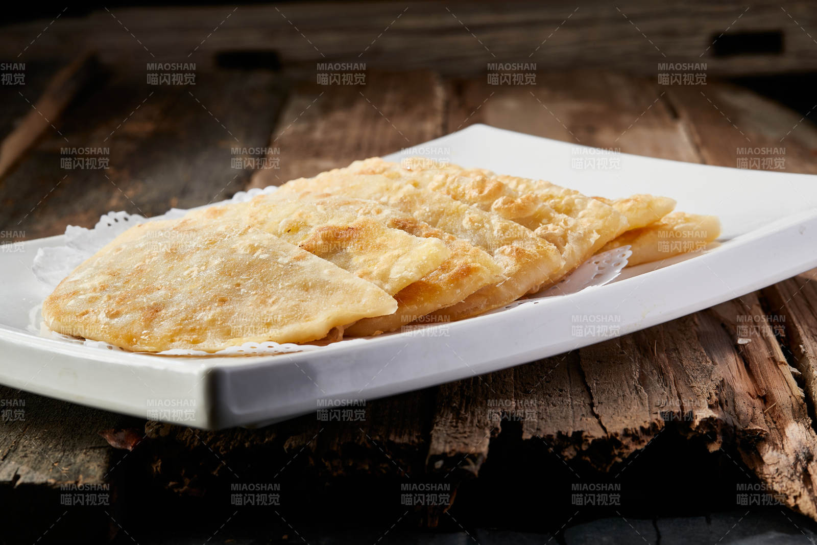 手工烙大饼图片