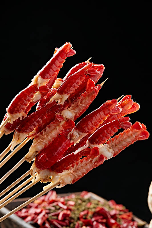 炭烤小龙虾尾图片
