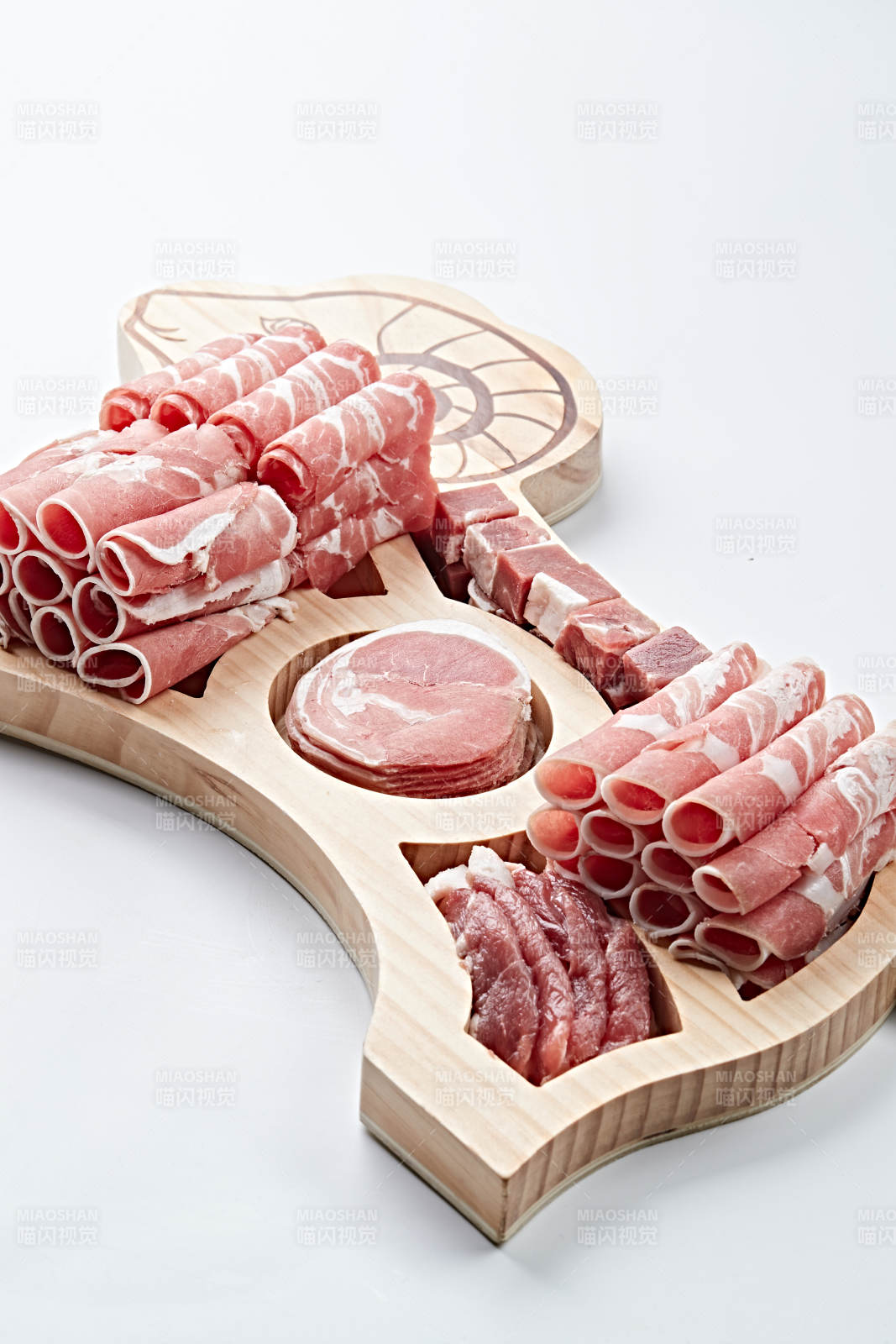 火锅食材科尔沁冰煮羊肉图片