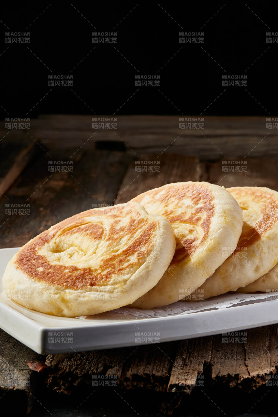 手工烙大饼图片