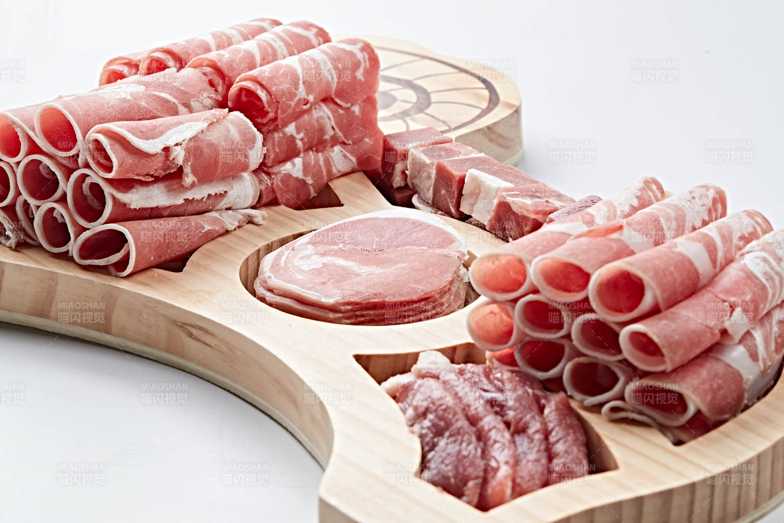 火锅食材科尔沁冰煮羊肉图片