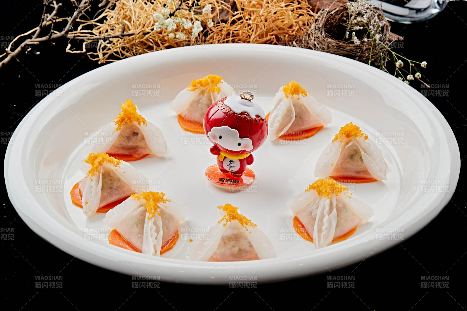 蟹籽蒸虾饺图片