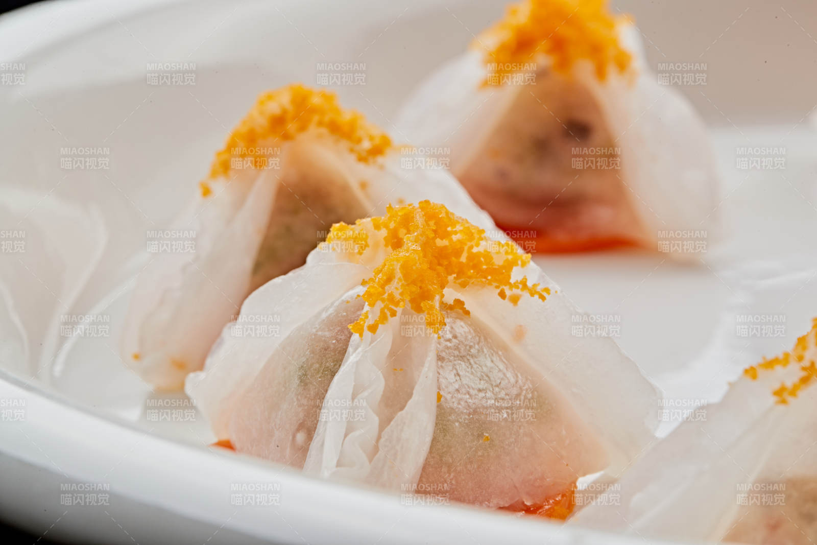 蟹籽蒸虾饺图片