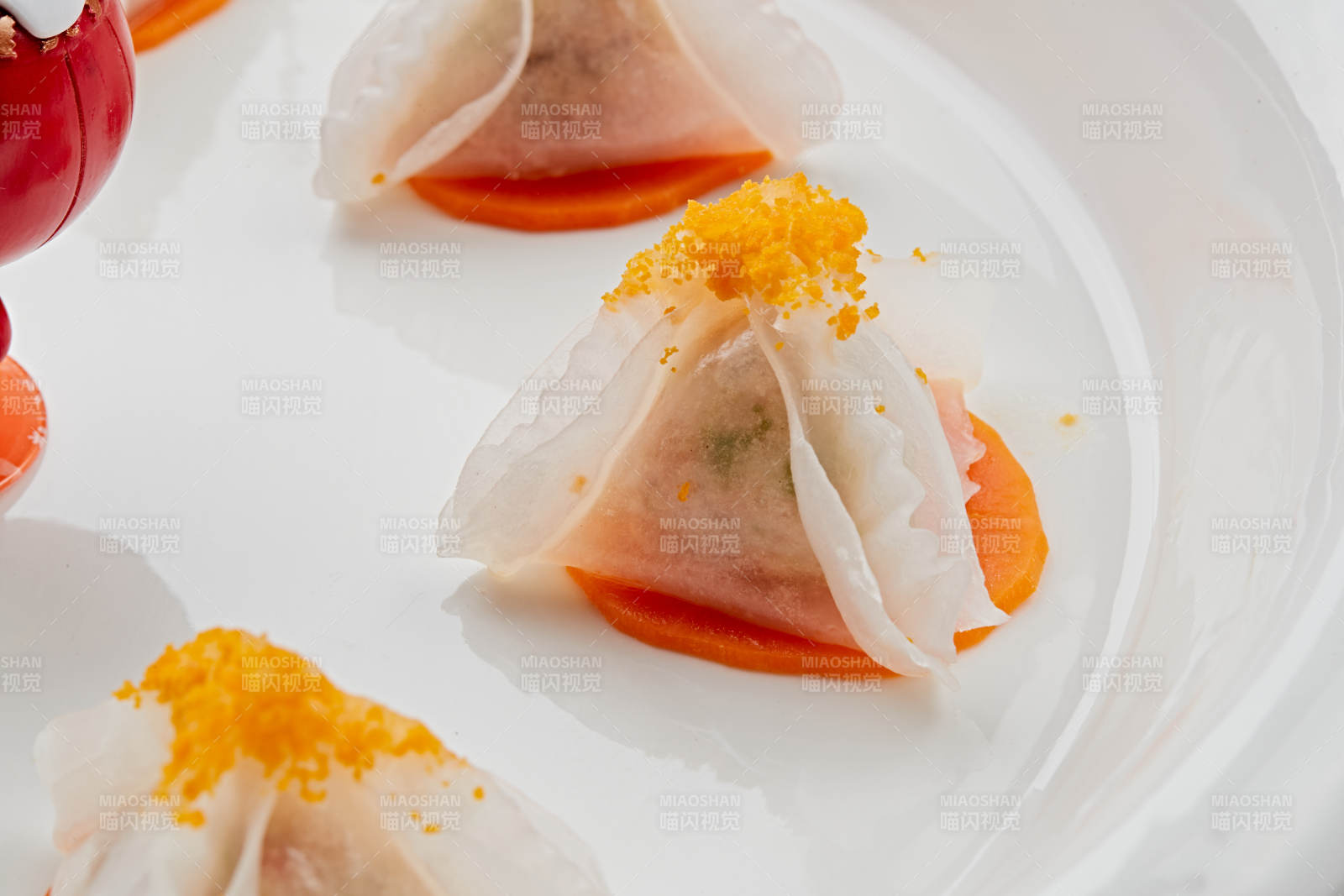 蟹籽蒸虾饺图片