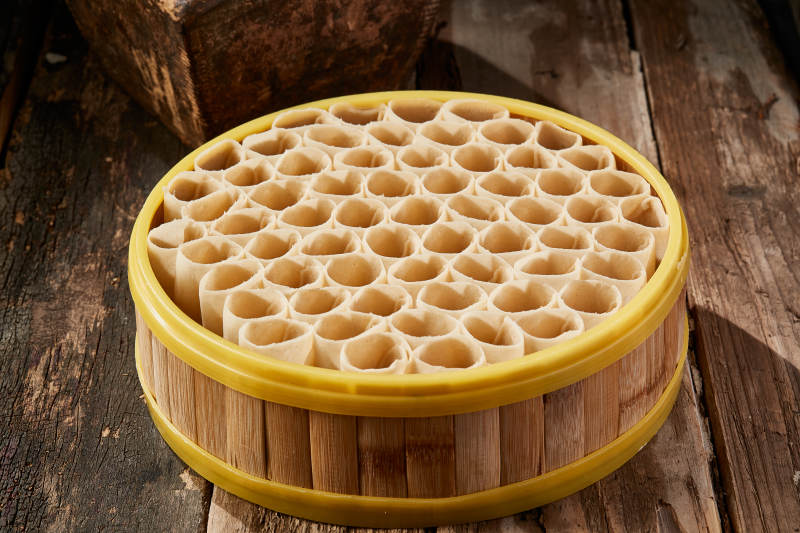 张家口坝上特色美食蒸莜面图片