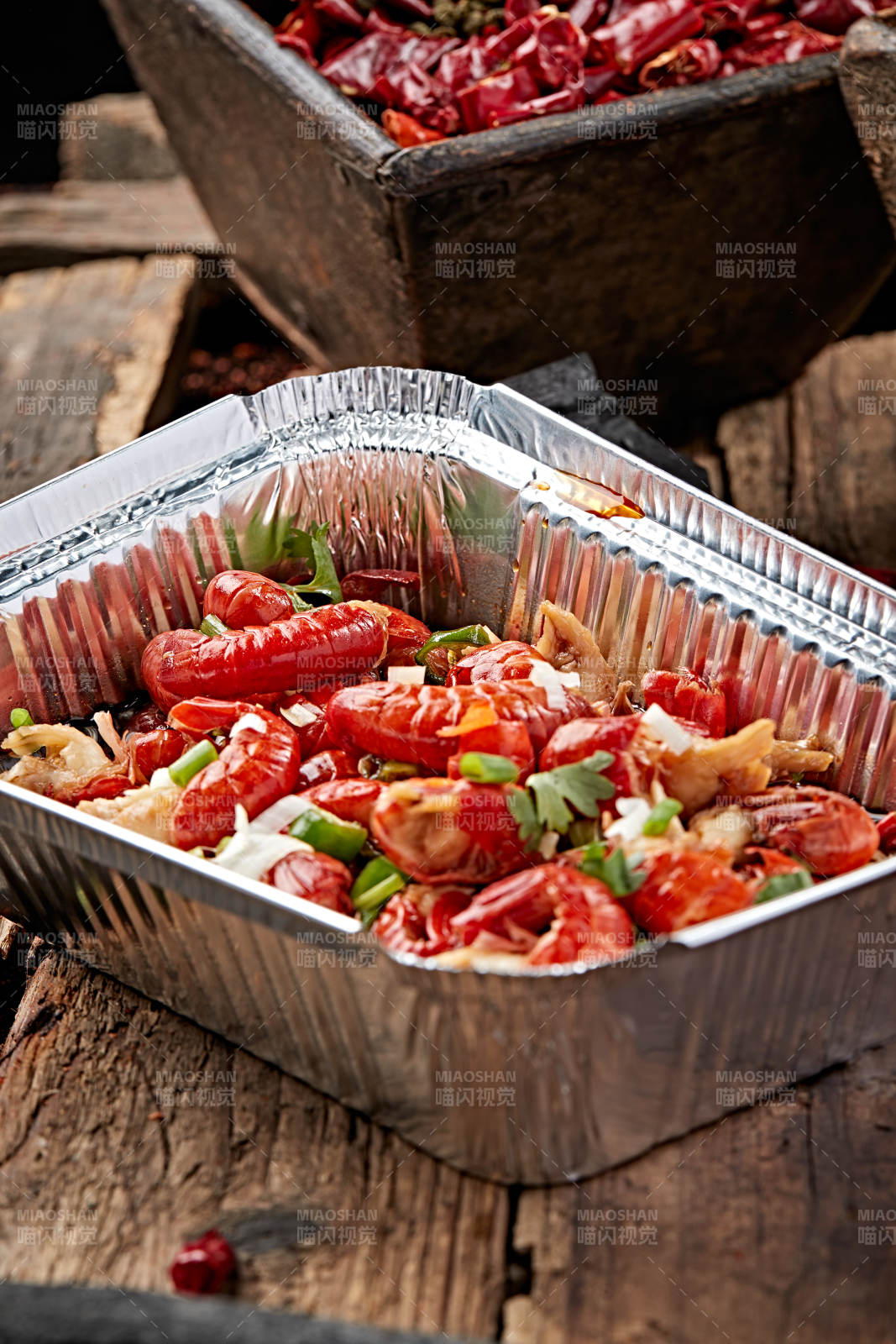 炭烤锡纸小龙虾尾图片