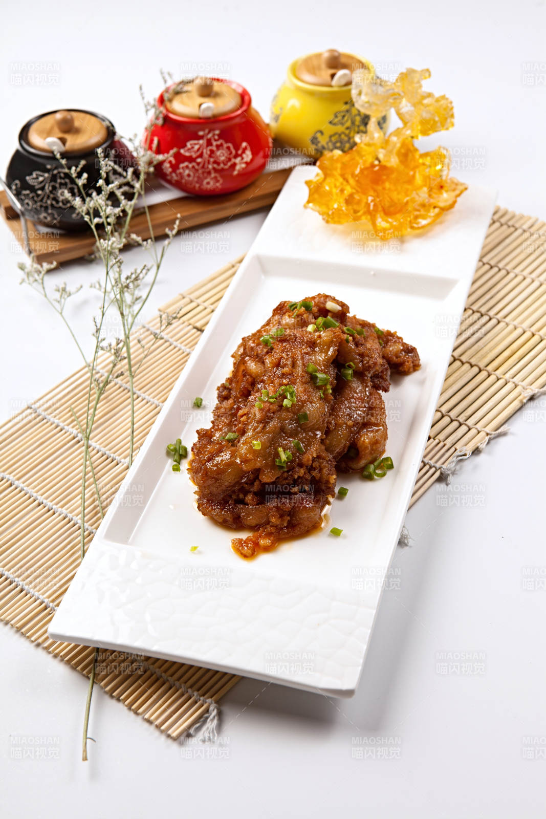 葱香粉蒸肉图片