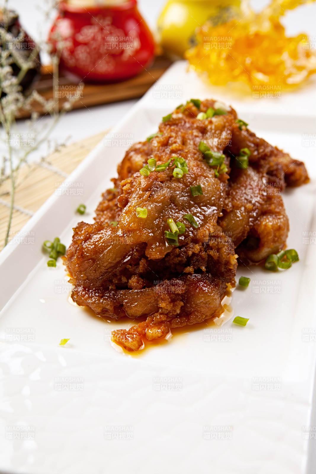 葱香粉蒸肉图片