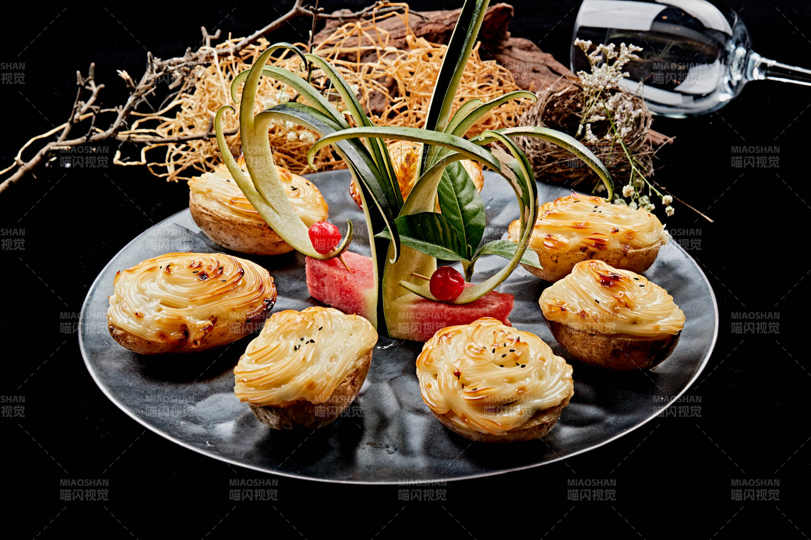 芝士焗土豆图片