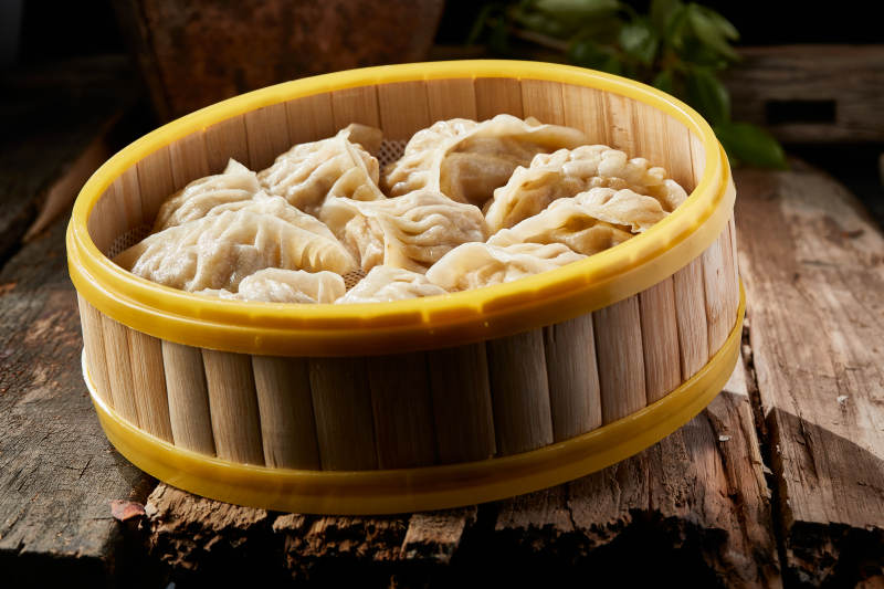 地方特色美食蒙古蒸包子图片