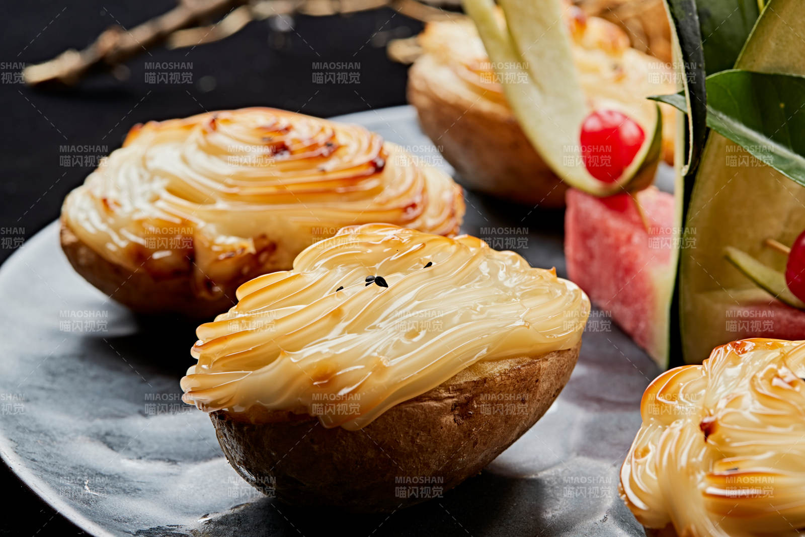 芝士焗土豆图片