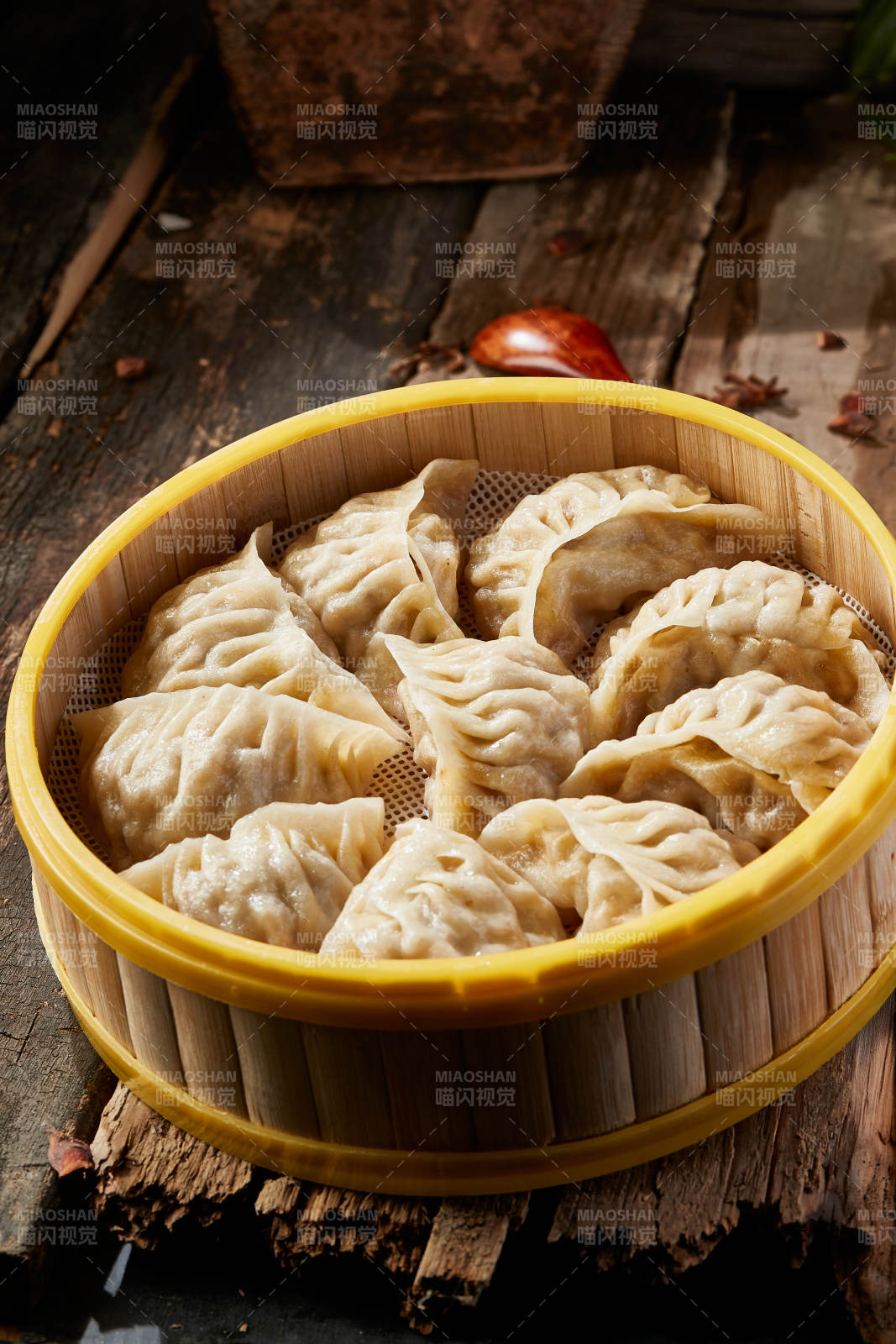 地方特色美食蒙古蒸包子图片