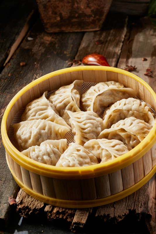 地方特色美食蒙古蒸包子图片