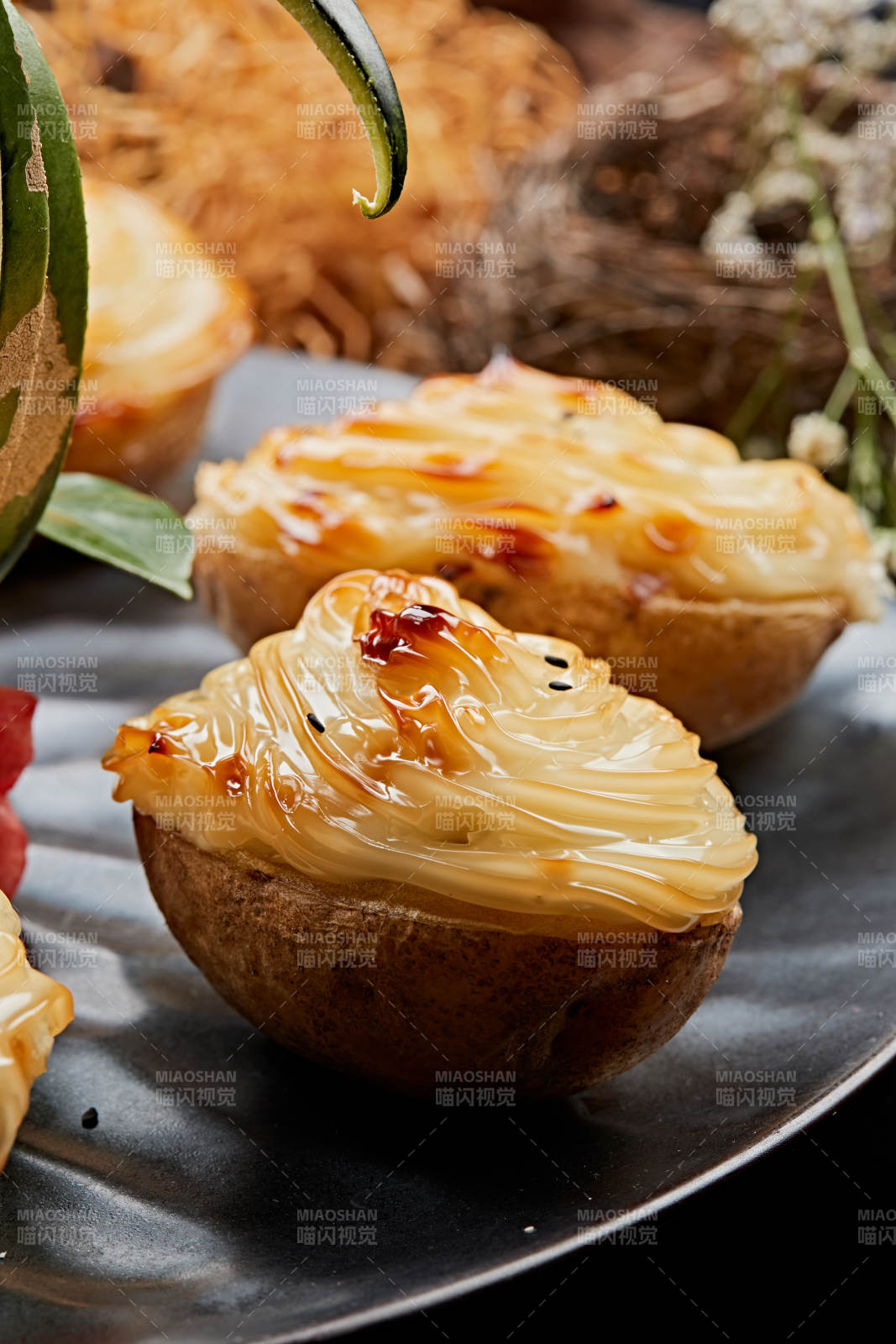 芝士焗土豆图片