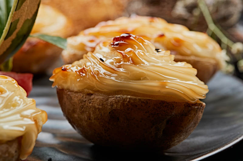 芝士焗土豆图片