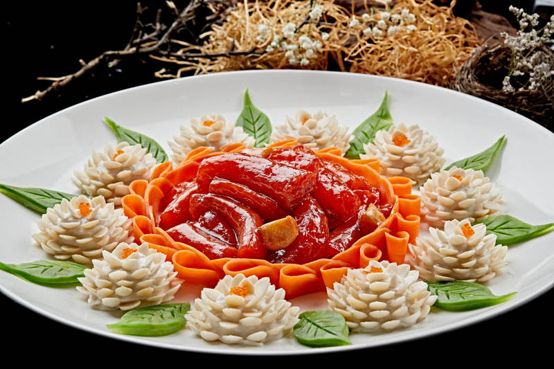 王府烧蹄筋图片