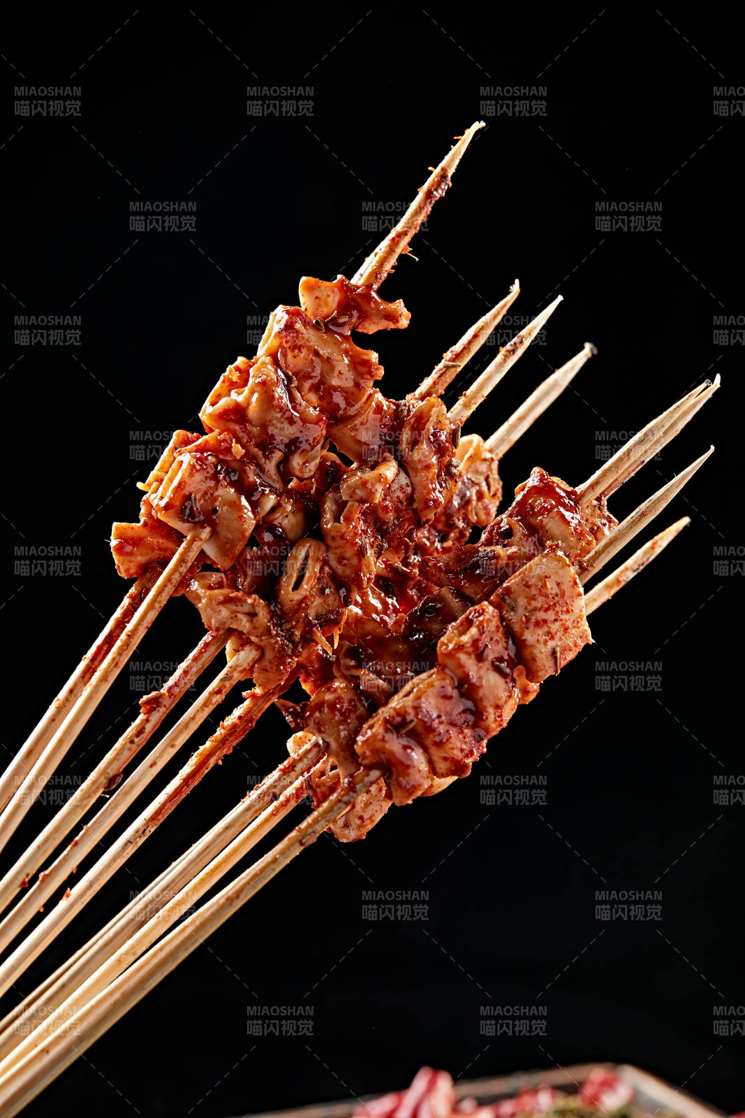 炭烤牛心管黄喉图片