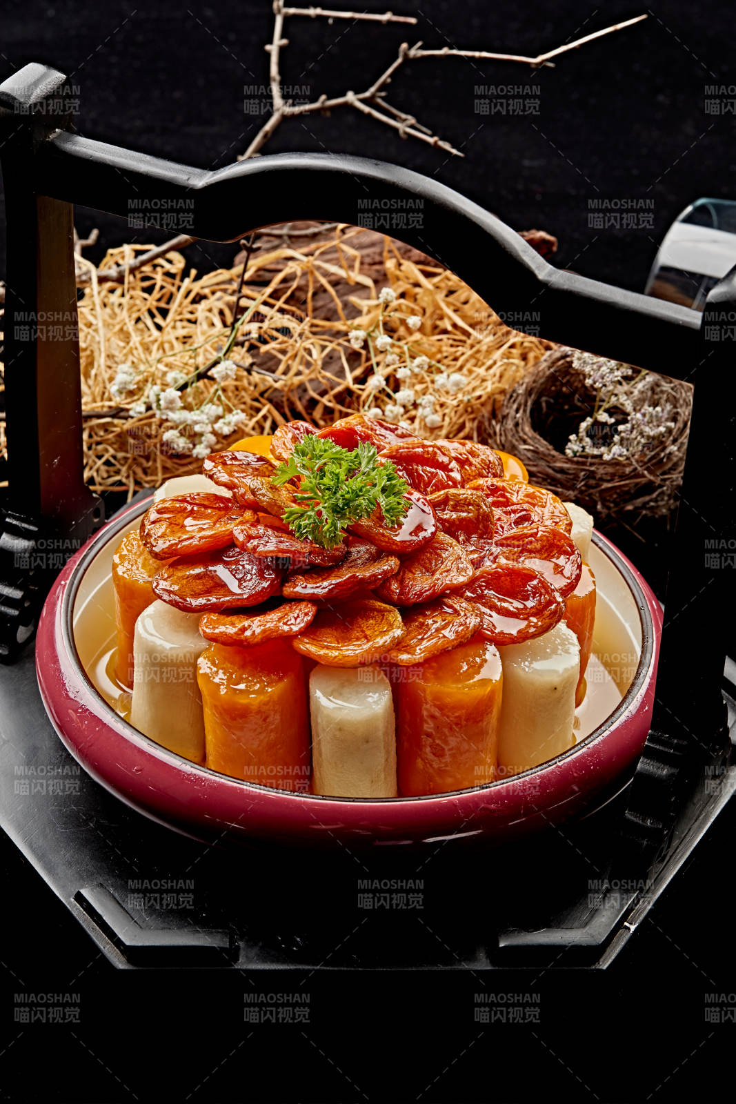 糖水山药红薯焗杏干图片