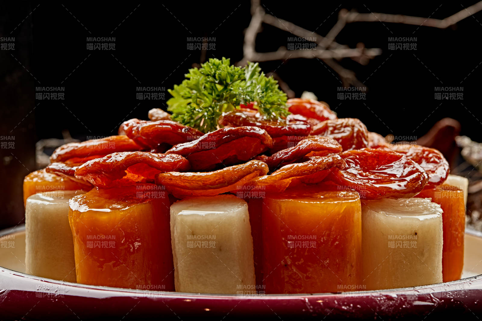 糖水山药红薯焗杏干图片