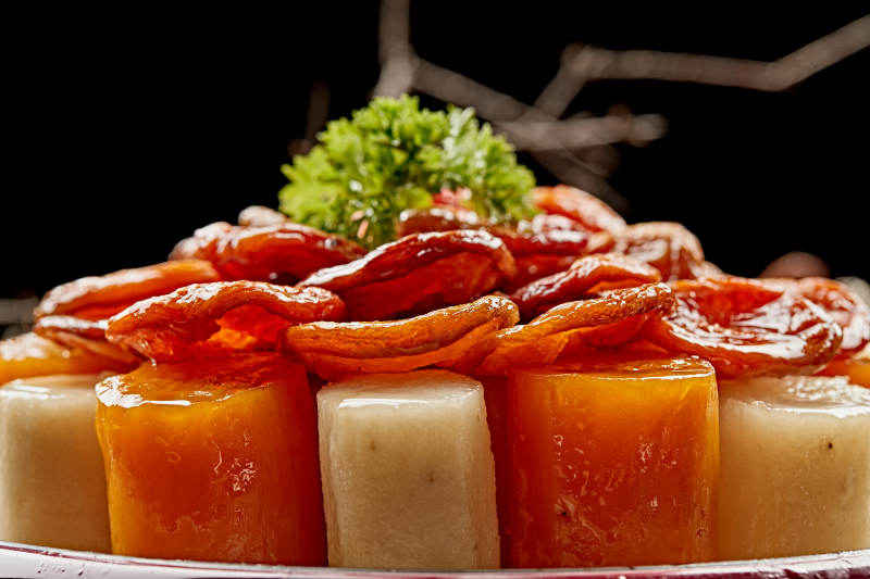 糖水山药红薯焗杏干图片