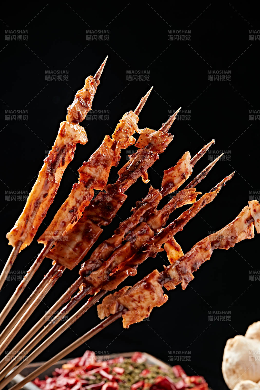炭烤羊板筋图片