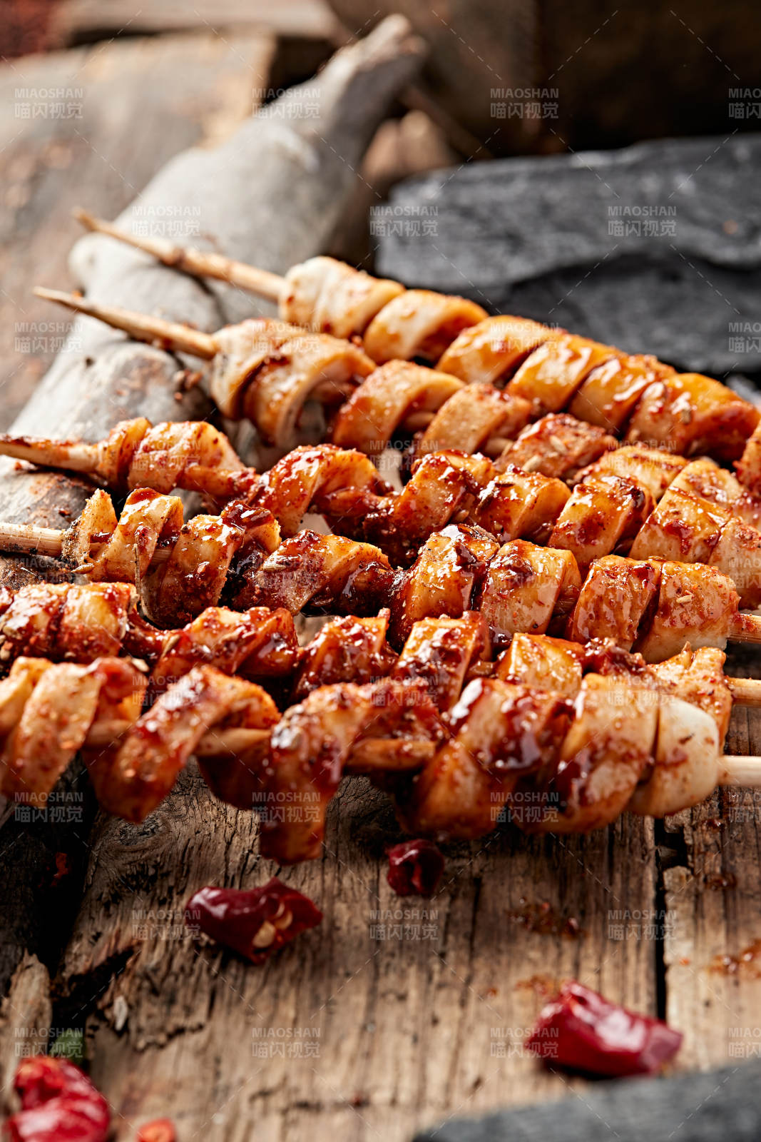 炭烤大面筋图片