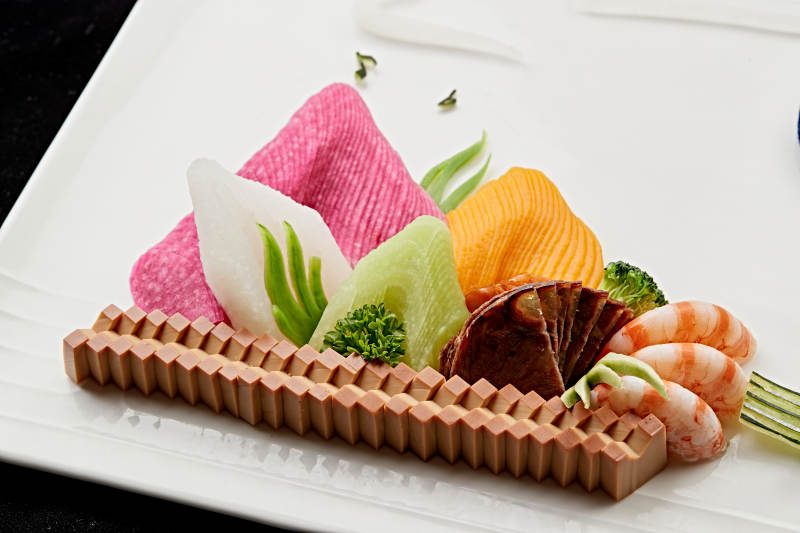 制作精美的艺术凉菜图片