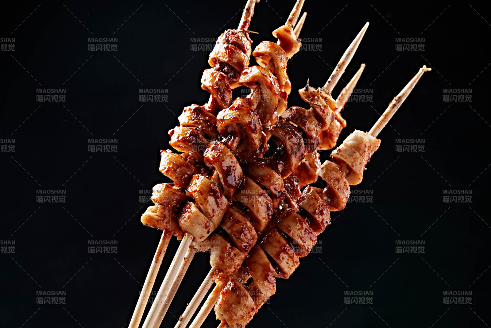 炭烤大面筋图片