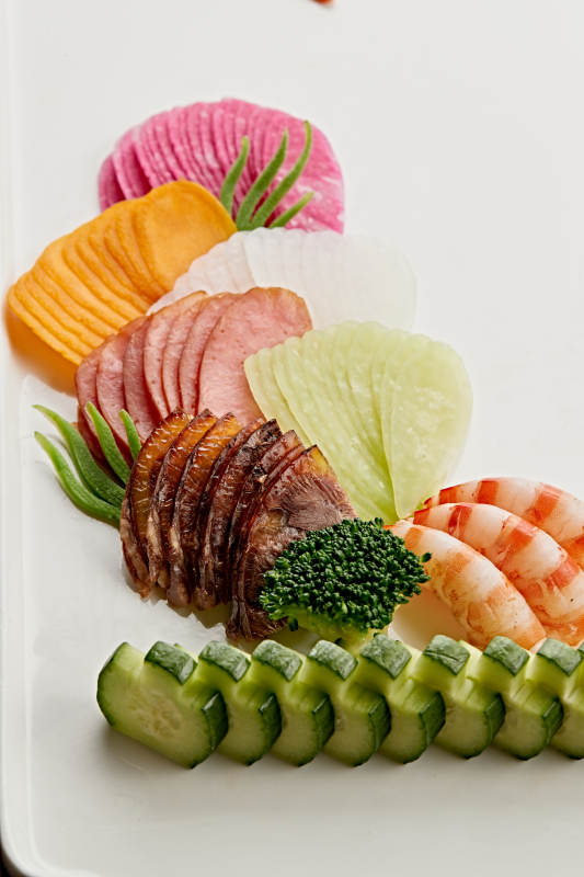 制作精美的艺术凉菜图片