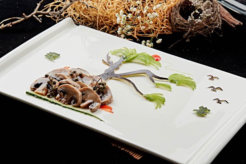 制作精美的艺术凉菜图片