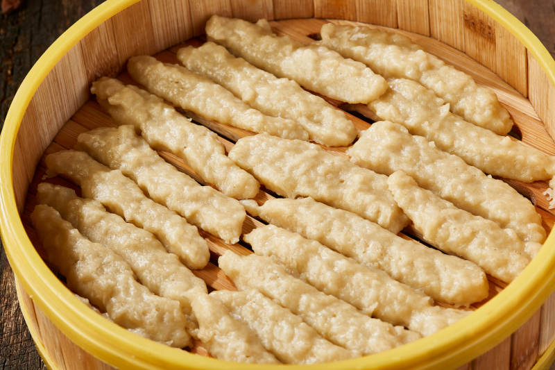 地方特色小吃莜面土豆鱼儿图片