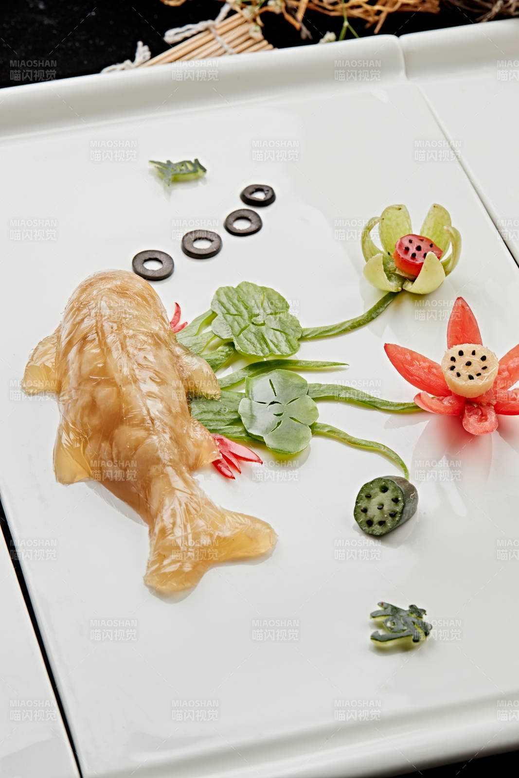 精美制作艺术凉菜图片