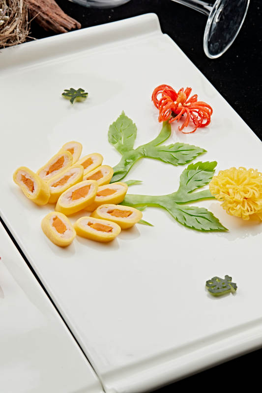 精美制作艺术凉菜图片