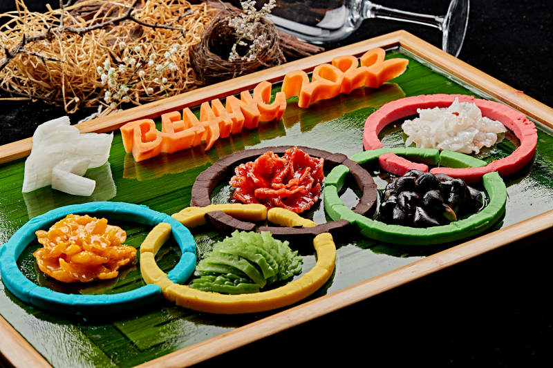 精美制作艺术凉菜图片